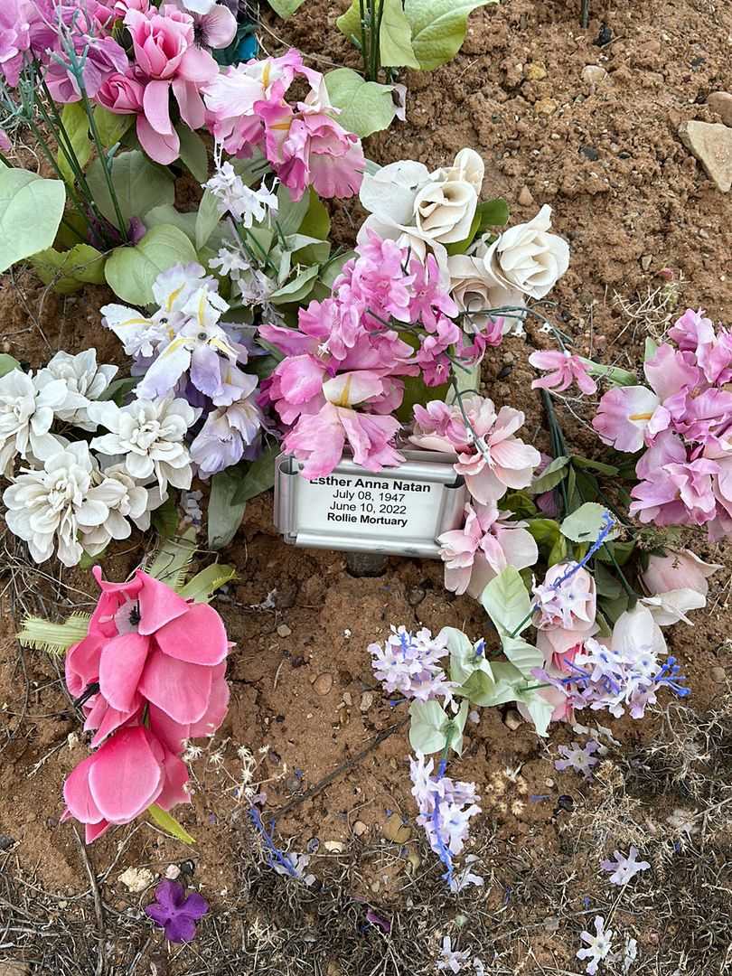 Esther Anna Natan's grave. Photo 1