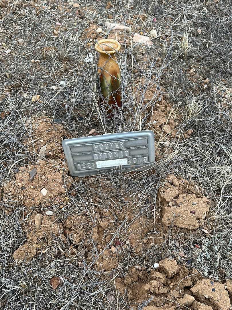 Hoover Antonio's grave. Photo 1