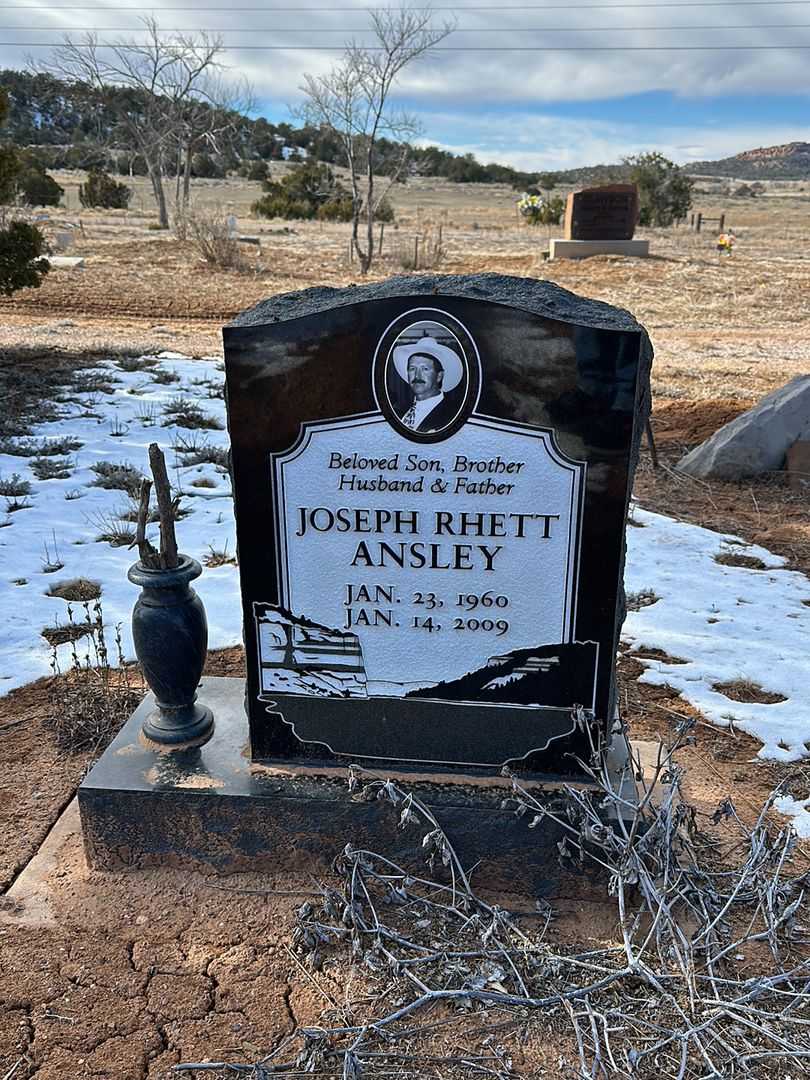 Joseph Rhett Ansley's grave. Photo 1