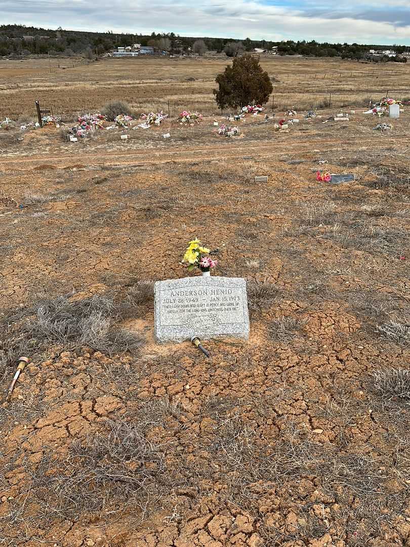 Anderson Henio's grave. Photo 2