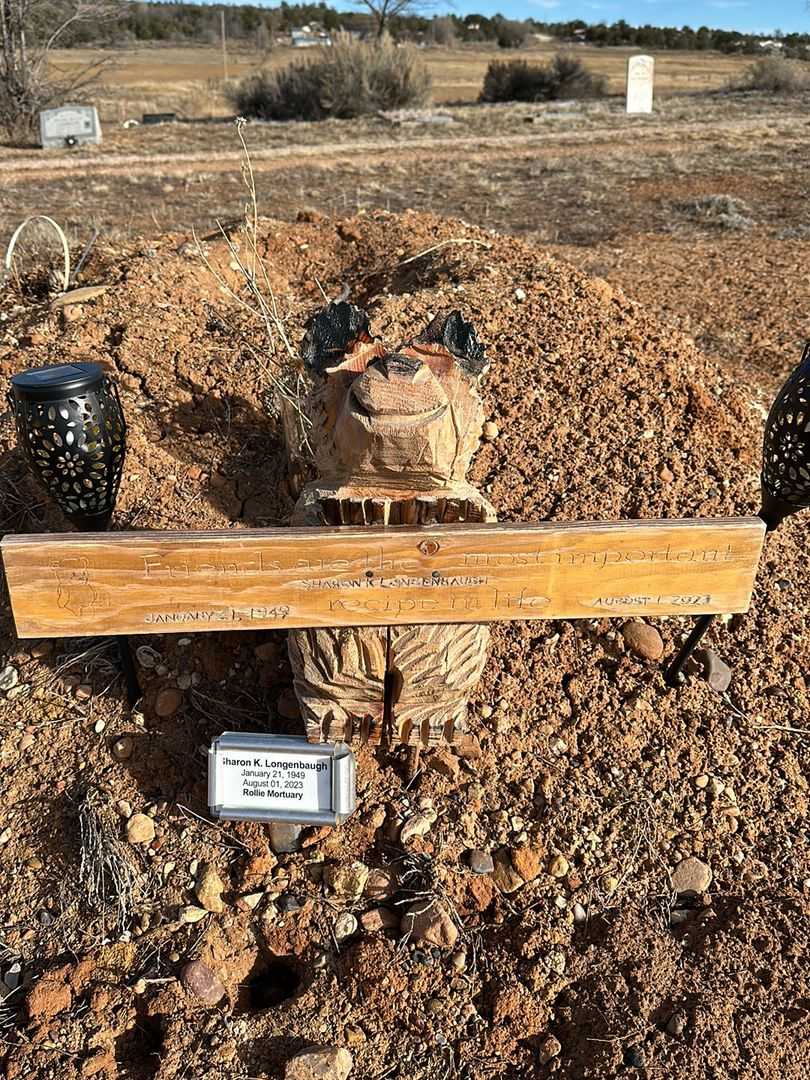 Sharon K. Longenbaugh's grave. Photo 1