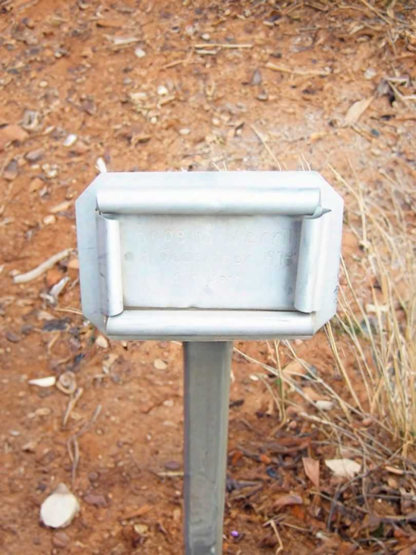 Angela Merrill's grave. Photo 3