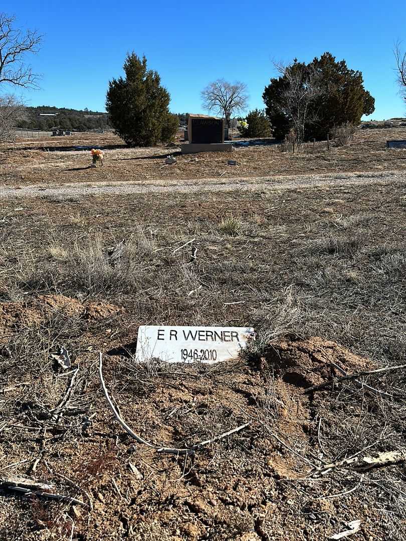 E. R. Werner's grave. Photo 1