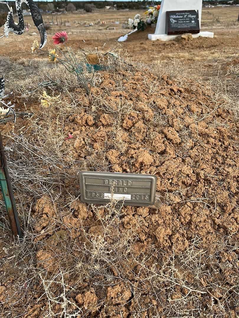 Gerald Pino's grave. Photo 3