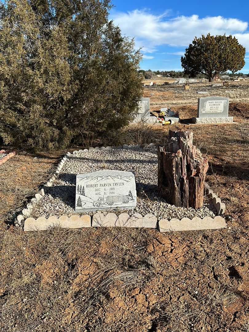 Robert Parvin Ervien's grave. Photo 2