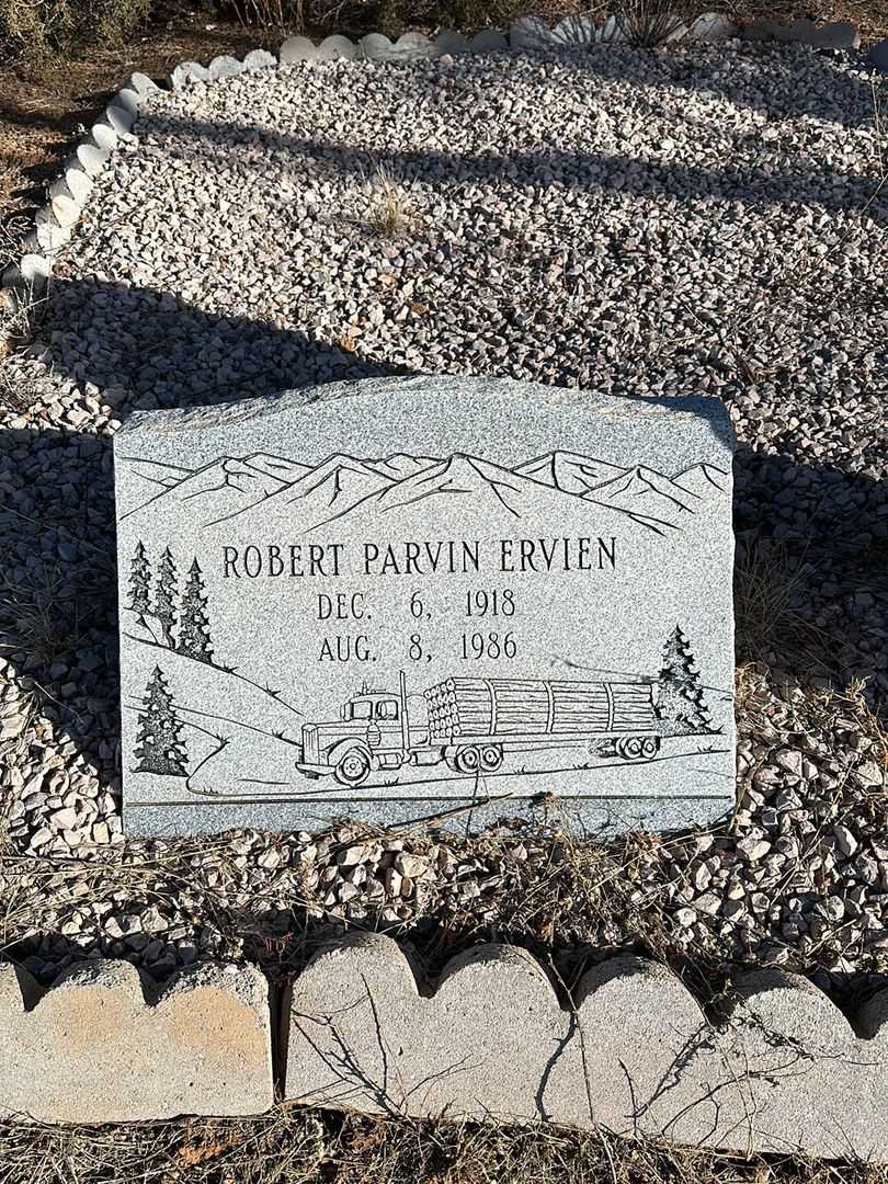 Robert Parvin Ervien's grave. Photo 1