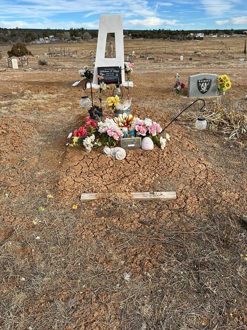 Everett G. Pino Senior's grave. Photo 2