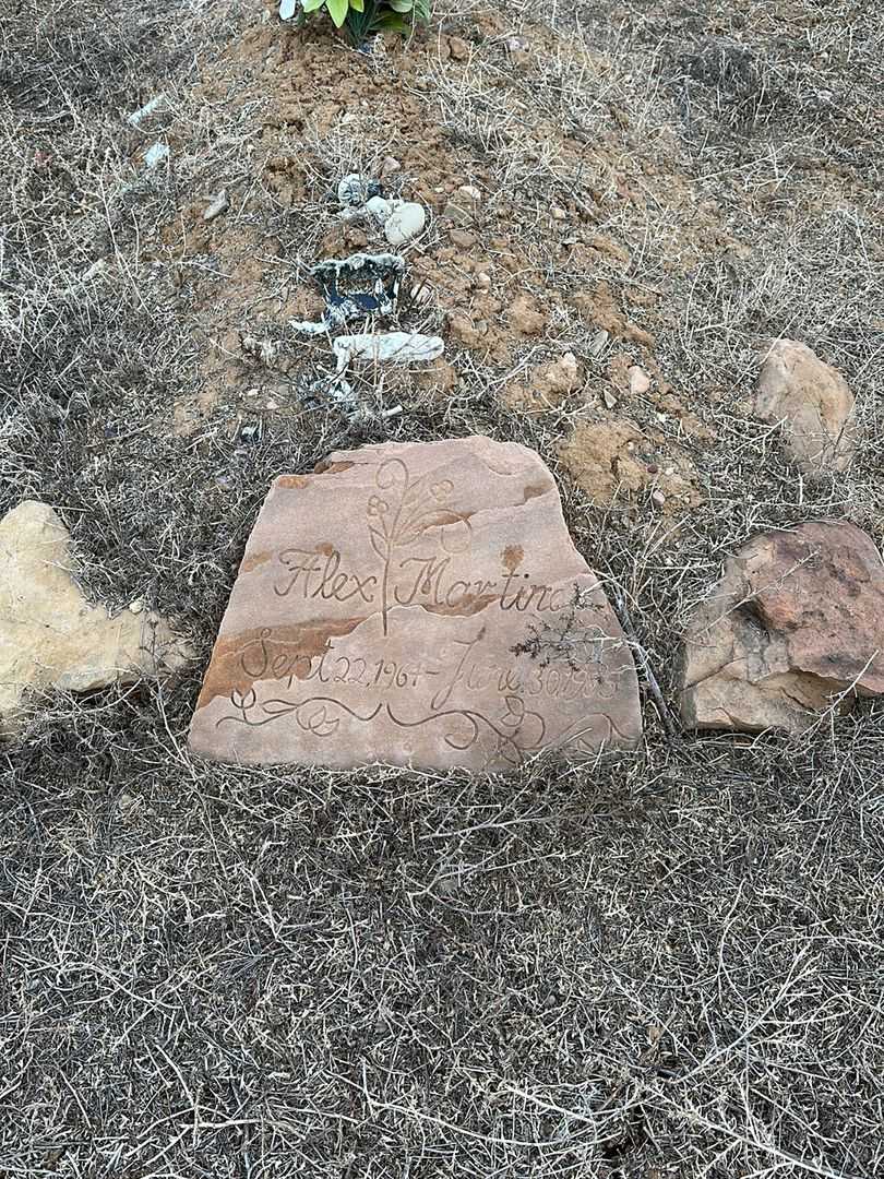 Alex Martine's grave. Photo 1