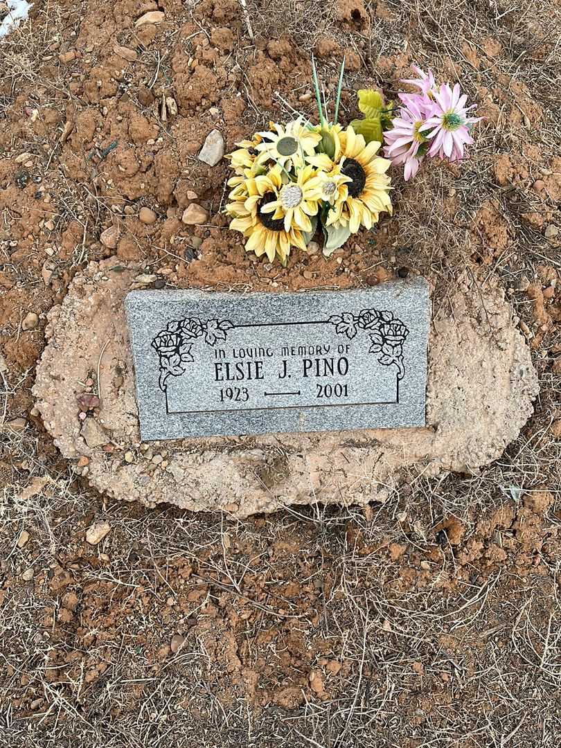 Elsie J. Pino's grave. Photo 1
