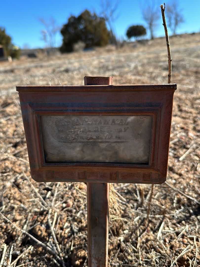 Missus/Madam A. P. Hannah's grave. Photo 2