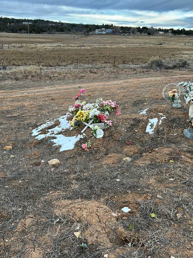 Charlene Coho's grave. Photo 1