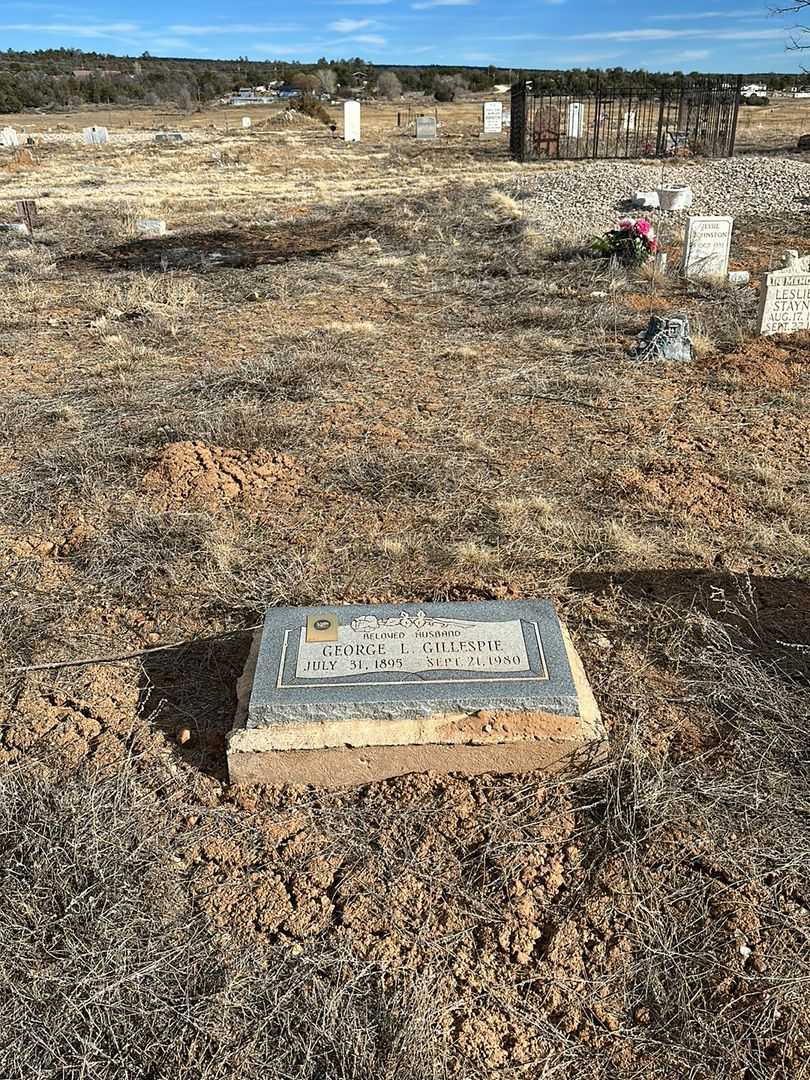 George L. Gillespie's grave. Photo 2