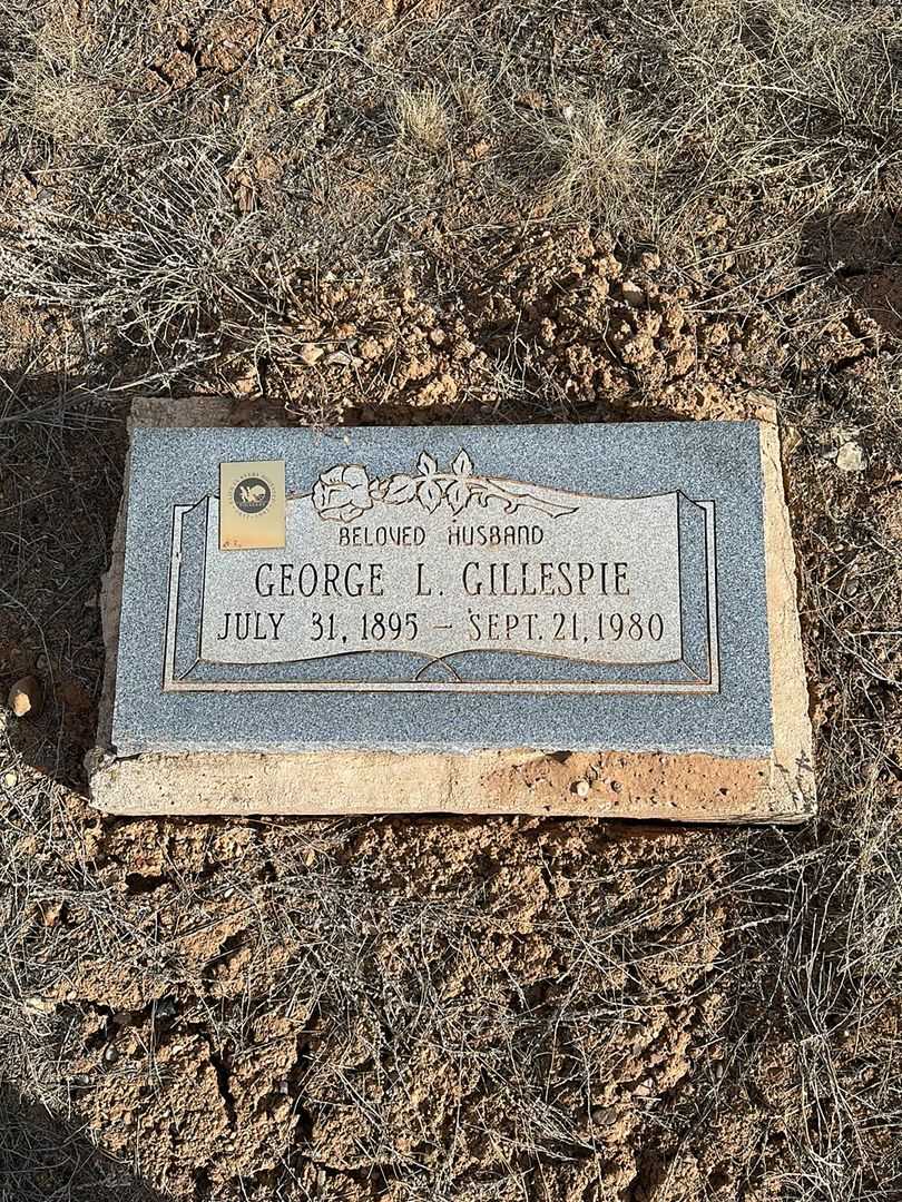 George L. Gillespie's grave. Photo 1
