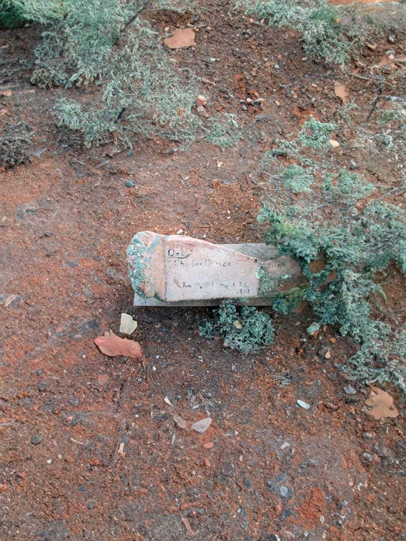 Charles D. "Deb" Adair's grave. Photo 1