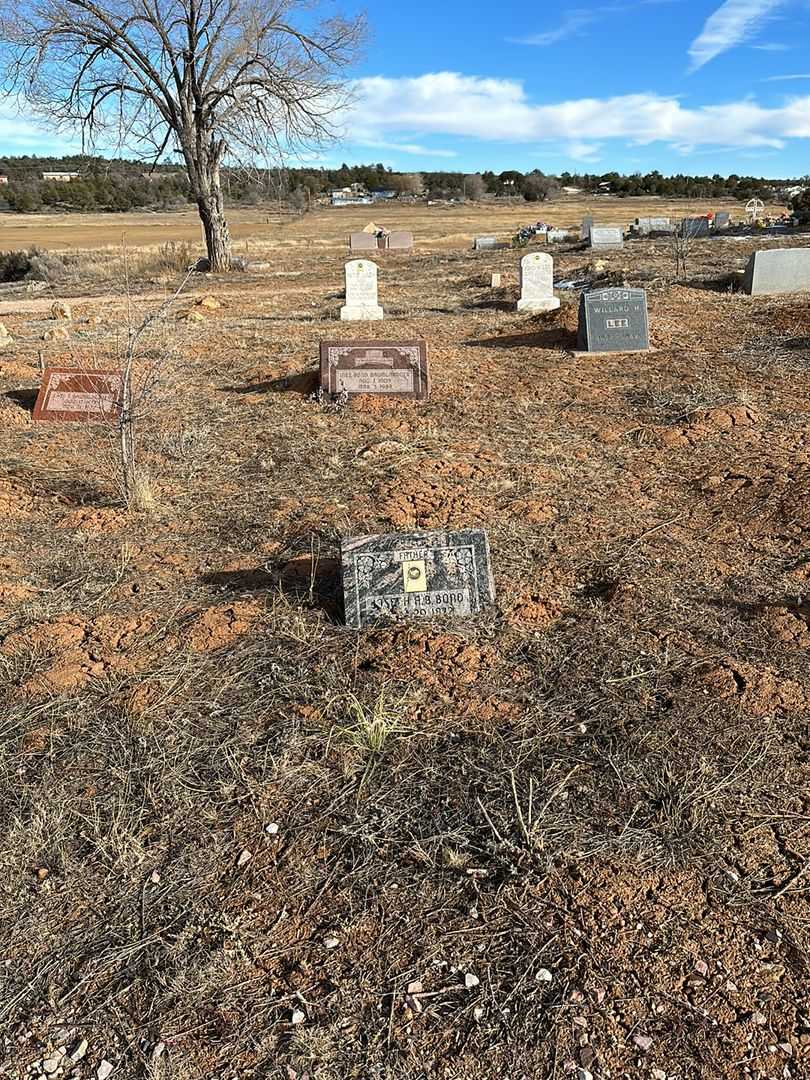 Joseph A. B. Bond's grave. Photo 1