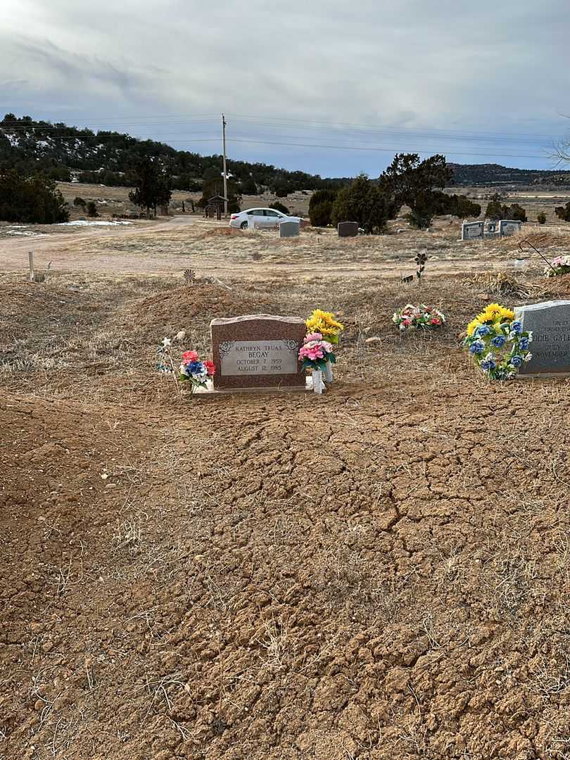 Kathryn Truax Begay's grave. Photo 2