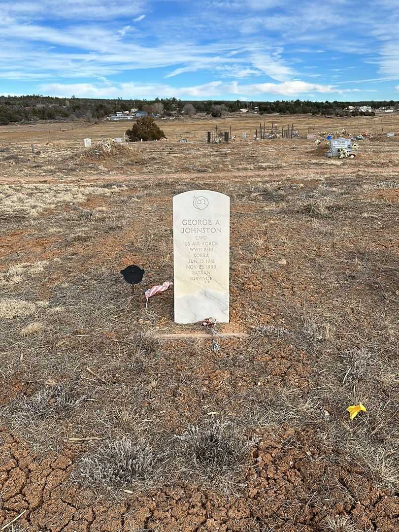 George Abner Johnston's grave. Photo 2