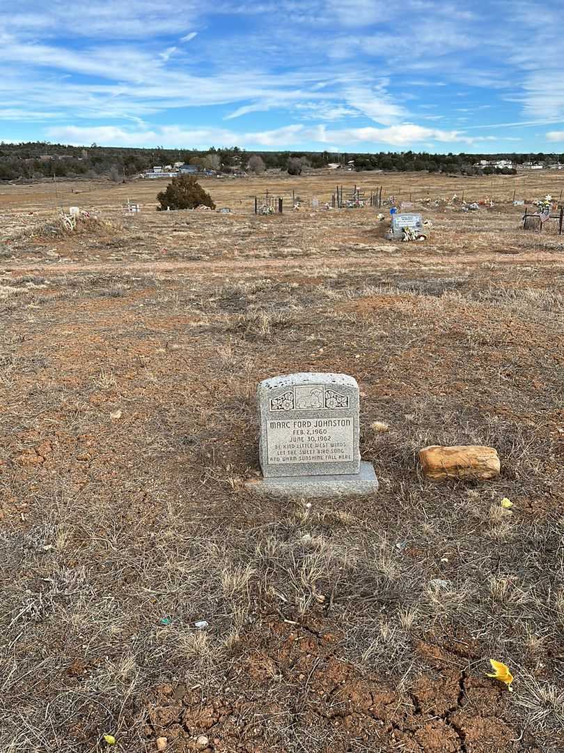 Marc Ford Johnston's grave. Photo 2
