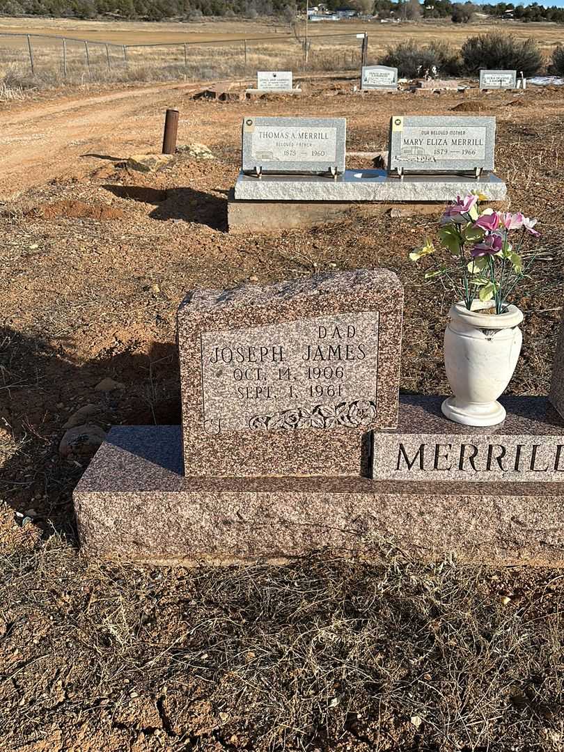 Joseph James Merrill's grave. Photo 2