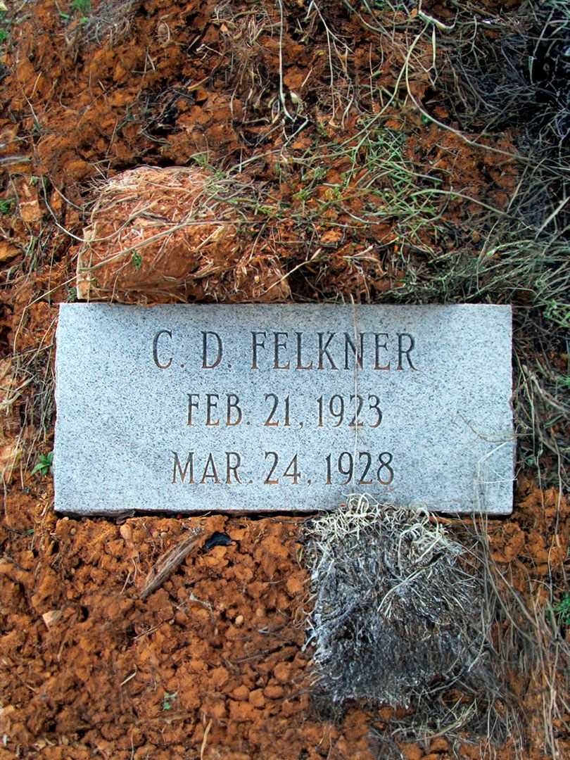 C. D. Felkner's grave. Photo 3