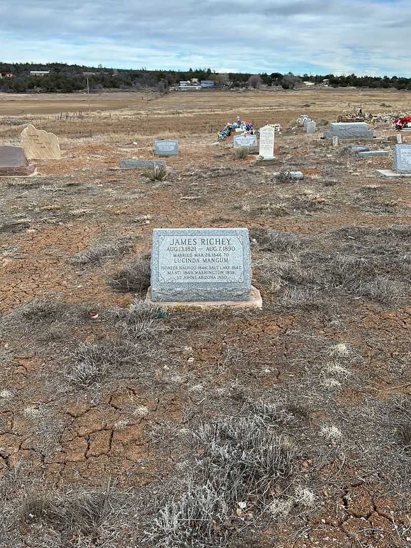 James Richey's grave. Photo 2