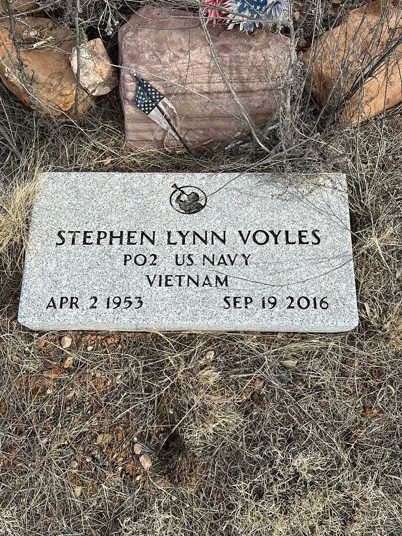 Stephen Lynn Voyles's grave. Photo 1