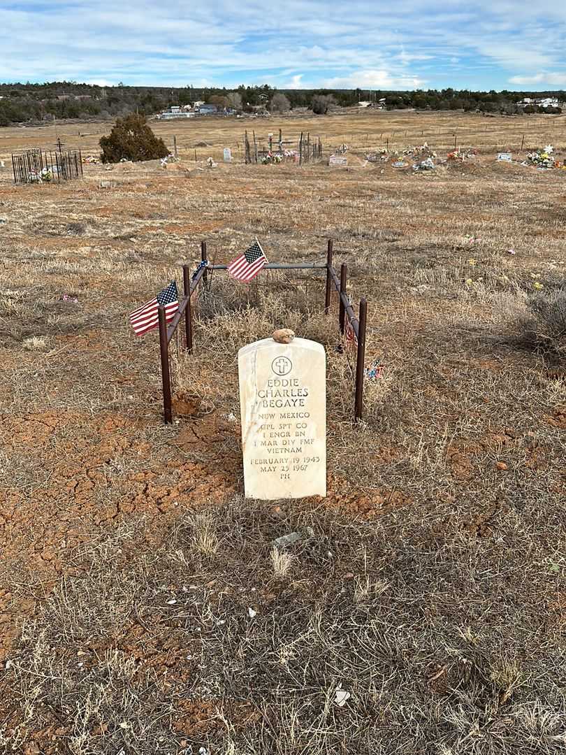 Eddie Charles Begay's grave. Photo 2