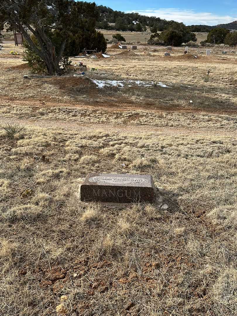 Ellen Cherry Mangum's grave. Photo 3