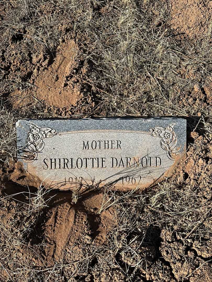 Shirlottie Darnold's grave. Photo 1