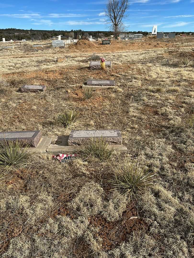 Ina Isabell Mangum's grave. Photo 2