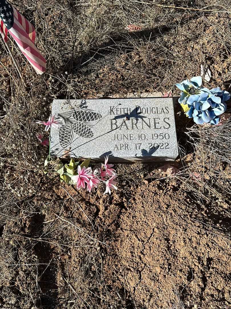 Keith Douglas Barnes's grave. Photo 2