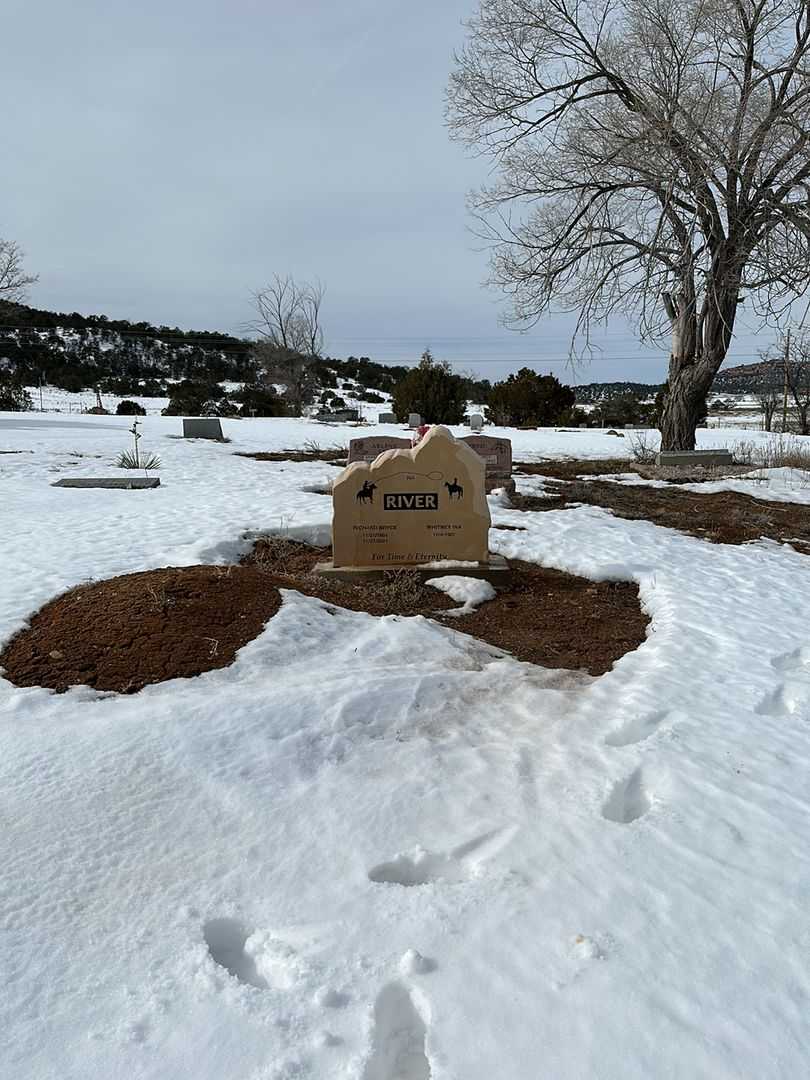 Richard Bryce River's grave. Photo 2