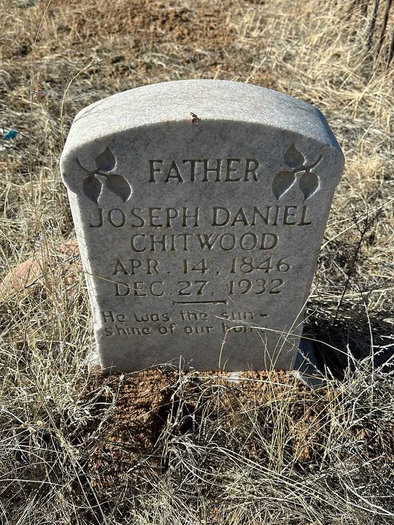 Joseph Daniel Chitwood's grave. Photo 1
