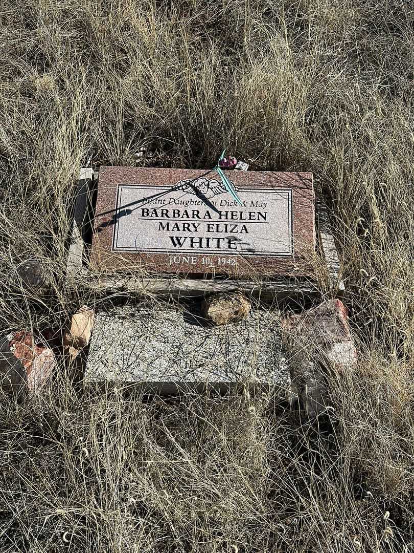 Barbara Helen White's grave. Photo 1